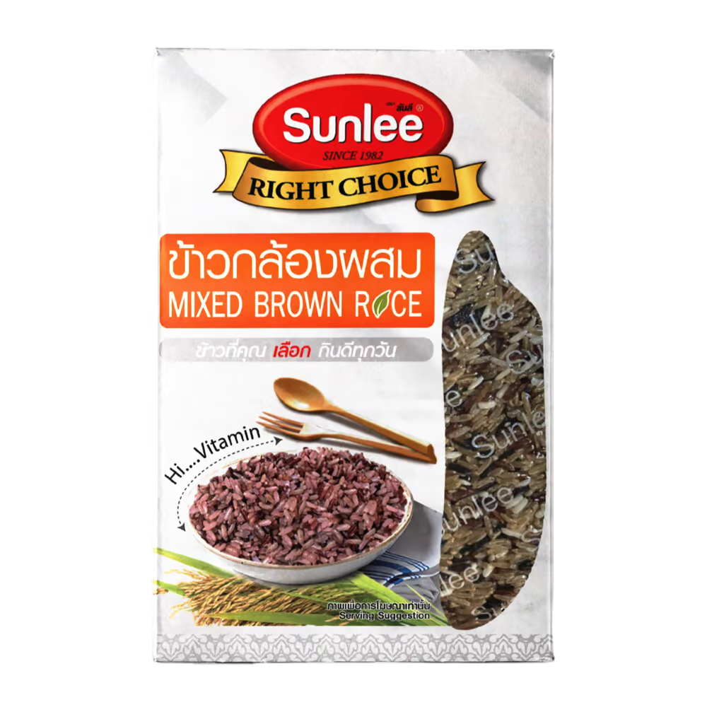  Mixed Brown Rice Sunlee 16x2.2 lb (1 kg)