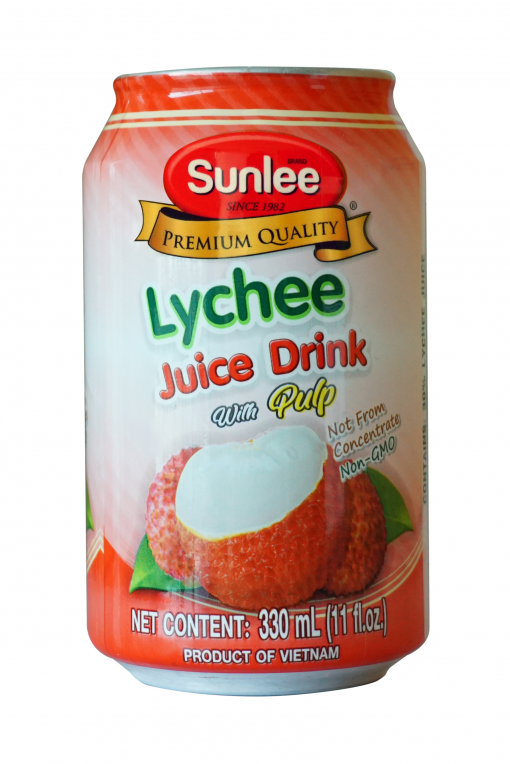  Lychee Juice Drink with Pulp SUNLEE 24x11 oz (330 mL)