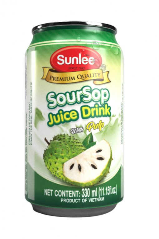  Soursop Juice Drink with Pulp SUNLEE 24x11 oz (330 mL)