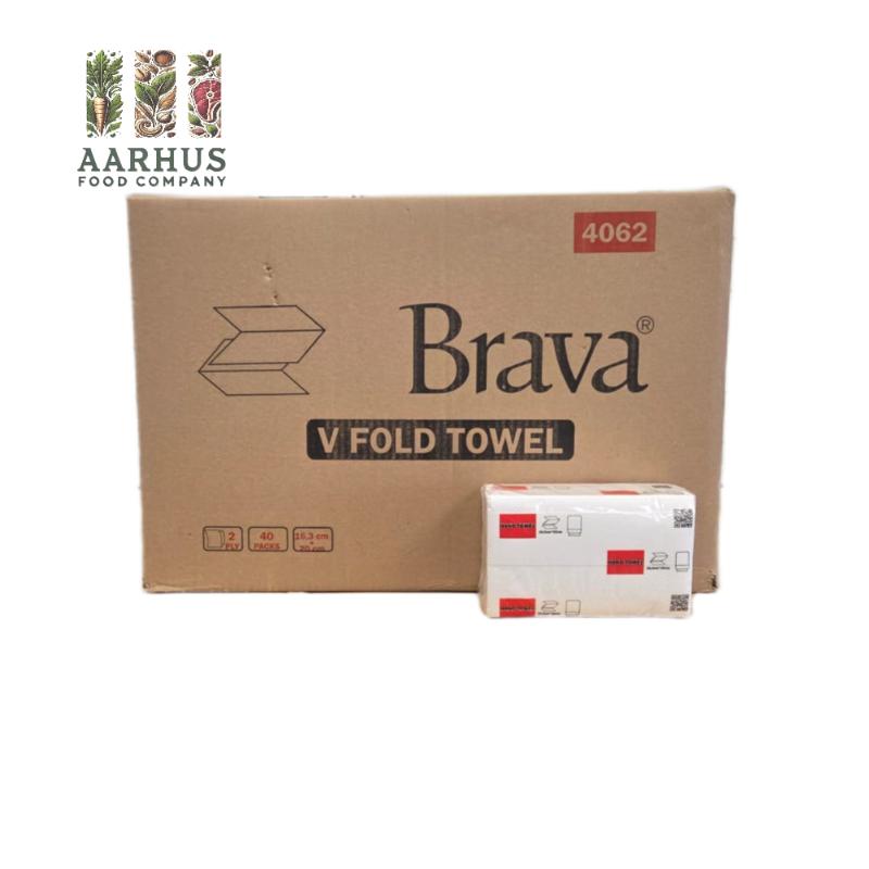 V-FOLD 2LAGS 16,3x20CM 40STK - TR