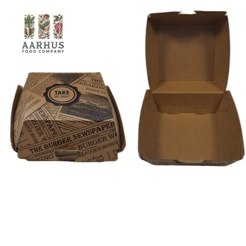NEWS PAPER BURGER BOKS 11.5/11.5/9 - 200STK