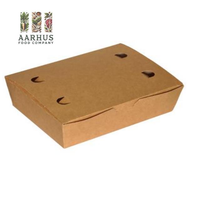 Snackboks L15,5xB9xH6cm Pap brun 4x100STK